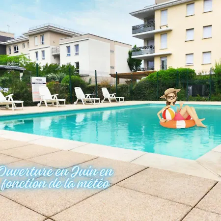 Oasis D'exception Avec Terrasse Privee & Piscine ! 公寓 Courcouronnes
