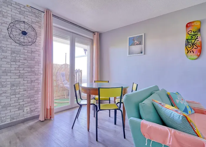 Oasis D'exception Avec Terrasse Privee & Piscine ! 아파트