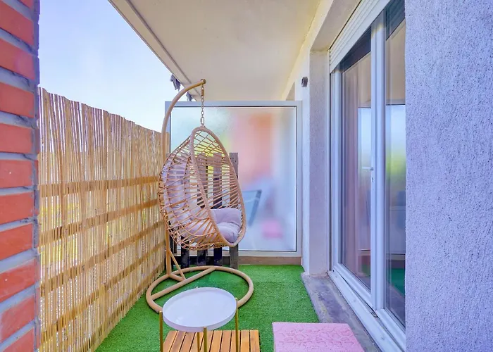 Oasis D'exception Avec Terrasse Privee & Piscine ! 아파트 Courcouronnes