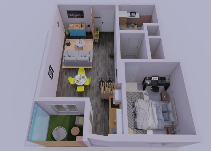 아파트 Oasis D'exception Avec Terrasse Privee & Piscine !
